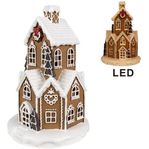 Clayre & Eef 6PR4307 Casa di Natale LED Ø...