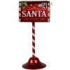 Clayre & Eef 6Y5624 Cassetta delle lettere in ferro rosso 16x12x32 cm