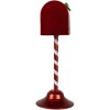 Clayre & Eef 6Y5624 Cassetta delle lettere in ferro rosso 16x12x32 cm
