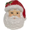 Clayre & Eef 6CE1847 Contenitore Babbo Natale Bianco Rosso 19x18x22 cm