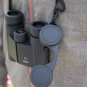 Noblex NF 10x25 Inception binocolo nero impermeabile con ingrandimento 10x