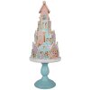 Clayre & Eef 5PR0136 Casa decorativa Colori pastello Blu Rosa Ø 24x59 cm Poliresina
