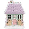 Clayre & Eef 6PR4267 Casa decorativa Natale Verde Rosa Viola 17x14x21 cm