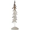 Clayre & Eef 5Y1258 Albero decorativo 29x14x75 cm Bianco Marrone Stile Country in ferro