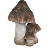 Clayre & Eef 6CE1766 Funghi decorativi in ceramica marrone bianco 10x8x13 cm
