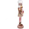 Clayre & Eef 6PR4256 Decorazione Schiaccianoci Marrone Rosa 15x12x46 cm