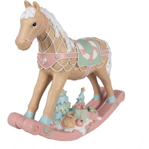 Clayre & Eef 6PR4260 Cavallo a dondolo decorativo...