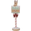 Clayre & Eef 6PR4265 Decorazione natalizia cassetta delle lettere Rosa 11x10x36 cm Poliresina