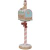 Clayre & Eef 6PR4265 Decorazione natalizia cassetta delle lettere Rosa 11x10x36 cm Poliresina