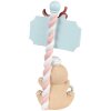 Clayre & Eef 6PR4269 Decorazione Omino di pan di zenzero Beige Verde 13x10x25 cm