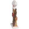 Clayre & Eef 6PR4275 Uomo di Pan di Zenzero Decorazione Marrone Bianco 11x4x18 cm