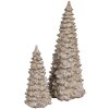 Clayre & Eef 6PR4288 Albero decorativo Bianco Beige Ø 13x30 cm Casa di campagna in poliresina