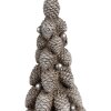 Clayre & Eef 6PR4298 Albero decorativo Marrone Bianco Ø 7x19 cm Stile Country in Poliresina