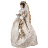 Clayre & Eef 50774 Angelo decorativo beige 60x40x86 cm Decorazione natalizia