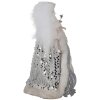 Clayre & Eef 65617 Decorazione Angelo Bianco Argentato 20x15x28 cm