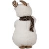 Clayre & Eef 65619 Decorazione Orso Bianco Beige 22x16x40 cm Stile country