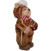 Clayre & Eef 65622 Decorazione Orso Marrone Rosso 22x16x43 cm