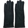 Juleeze JZGL0091Z Guanti 9x23x1 cm nero con fiocco inverno