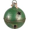 Clayre & Eef 6Y5671 Decorazione Campana Verde Ferro Ø 41x51 cm