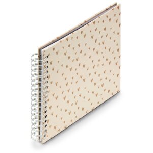 Hama Album a spirale Lovely Beige 28x24 cm 50 pagine bianche