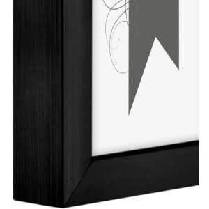 Hama Cornice di plastica Chiaro Nero 21 x 29 7 cm DIN A4