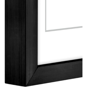 Hama Cornice di plastica Chiaro Nero 30 x 40 cm