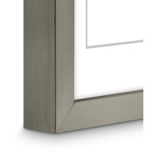 Hama cornice in plastica Chiaro acciaio 15 x 20 cm