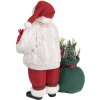 Clayre & Eef 65599 Decorazione natalizia Babbo Natale Bianco Rosso 18x13x27 cm