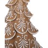 Clayre & Eef 6PR3905GG Albero di Natale LED Marrone Beige 26x23x42 cm 3xAA