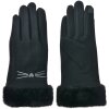 Juleeze JZGL0102Z Guanti design gatto nero 9x23x2 cm