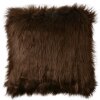 Clayre & Eef KT021.351 Copricuscino in pelliccia sintetica marrone 45x45 cm