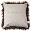 Clayre & Eef KT021.351 Copricuscino in pelliccia sintetica marrone 45x45 cm