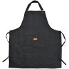 Clayre & Eef KT041.044 Grembiule blu 74x65 cm 100% poliestere