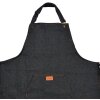 Clayre & Eef KT041.044 Grembiule blu 74x65 cm 100% poliestere