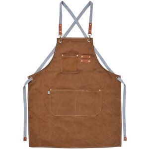 Clayre & Eef KT041.045 Grembiule marrone 63x75 cm...