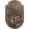 Clayre & Eef 6Y5675 Portapiante in metallo marrone antico 23x10x36 cm
