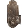 Clayre & Eef 6Y5675 Portapiante in metallo marrone antico 23x10x36 cm