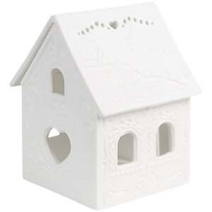 Clayre & Eef 6CE1739 Portacandele in porcellana...