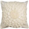 Clayre & Eef KT021.362 Copricuscino Beige Design Floreale 45x45 cm Poliestere