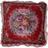 Clayre & Eef KT030.055 Copricuscino Rosso Porpora Barocco 55x55 cm