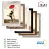 Cornice Haes Deco SP001416 Paris White Brown 40x60 cm vetro acrilico effetto legno