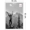 Haes Deco portafoto in plastica EF9W Easy Frame Bianco 40x60 cm vetro artistico