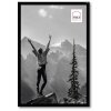 Haes Deco portafoto in plastica EF4B Easy Frame Nero 20x30 cm