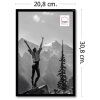 Haes Deco portafoto in plastica EF4B Easy Frame Nero 20x30 cm