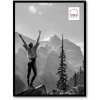 Haes Deco portafoto in plastica EF5B Easy Frame Nero 30x40 cm