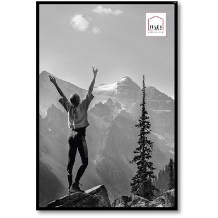 Portafoto Haes Deco in plastica EF9B nero 40x60 cm