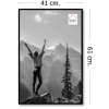 Portafoto Haes Deco in plastica EF9B nero 40x60 cm