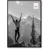 Haes Deco portafoto in plastica EF8B Easy Frame Nero 50x70 cm