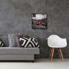 Haes Deco EC18B Cornice per foto in plastica Easy Click Nero 50x50 cm