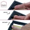 Haes Deco EC18B Cornice per foto in plastica Easy Click Nero 50x50 cm